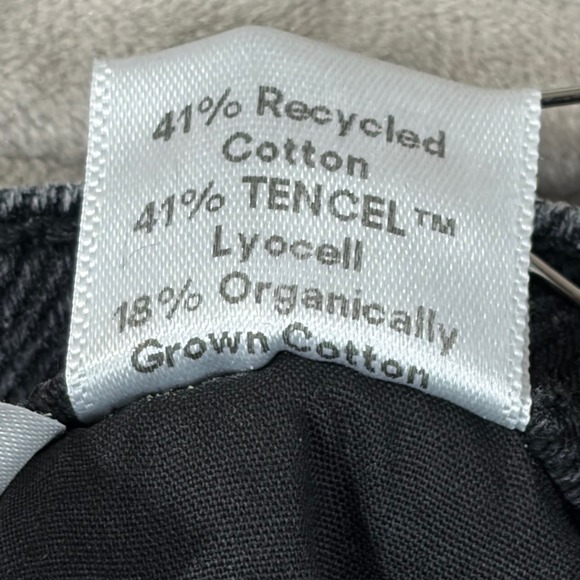 Reformation Bowie Jean Patchwork Grey Wash Denim Straight Leg Jeans Size 23 - Picture 10 of 10